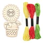 Flower Wooden Threading Kit image number 1