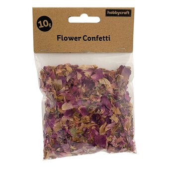 Deep Blush Flower Confetti 10g