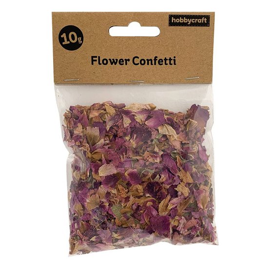 Deep Blush Flower Confetti 10g image number 2