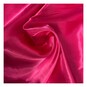 Fluorescent Pink Silky Satin Fabric by the Metre image number 1