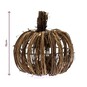 Light-Up Wicker Pumpkin 15cm image number 4