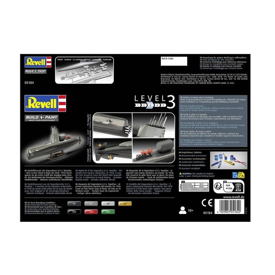 Revell USS Nautilus Model Kit 1:305  image number 6