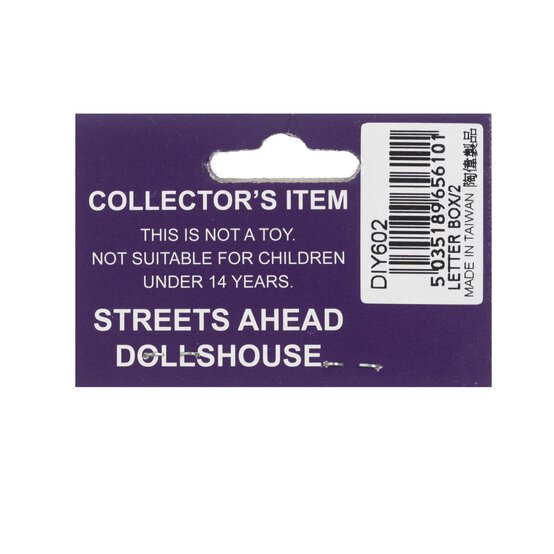 Doll&rsquo;s House Gold Letterbox  image number 4