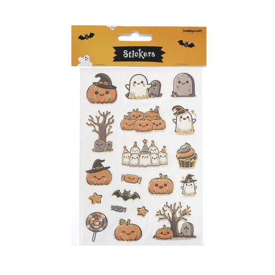 Halloween Peel Off Foil Stickers 19 Pack image number 3