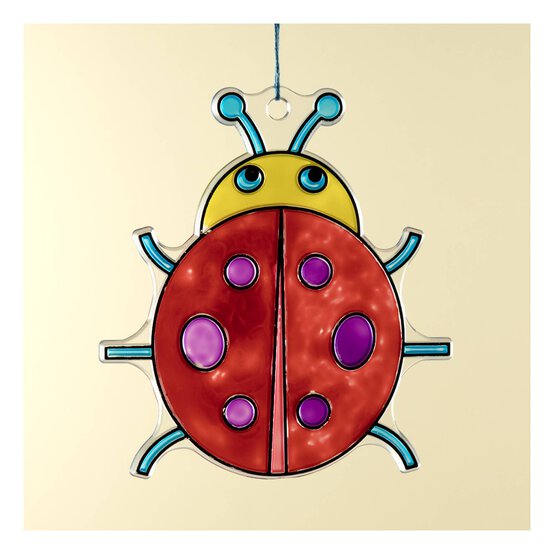 Ladybird Plastic Suncatcher image number 3