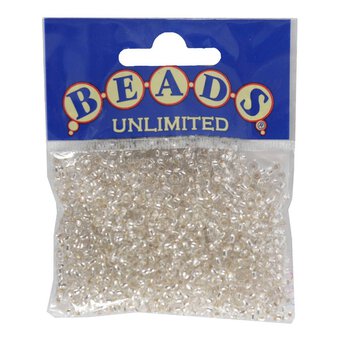 Beads Unlimited Silver Rocaille Beads 2.5mm x 3mm 50g image number 2