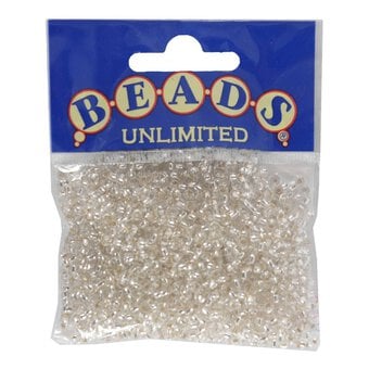 Beads Unlimited Silver Rocaille Beads 2.5mm x 3mm 50g image number 2