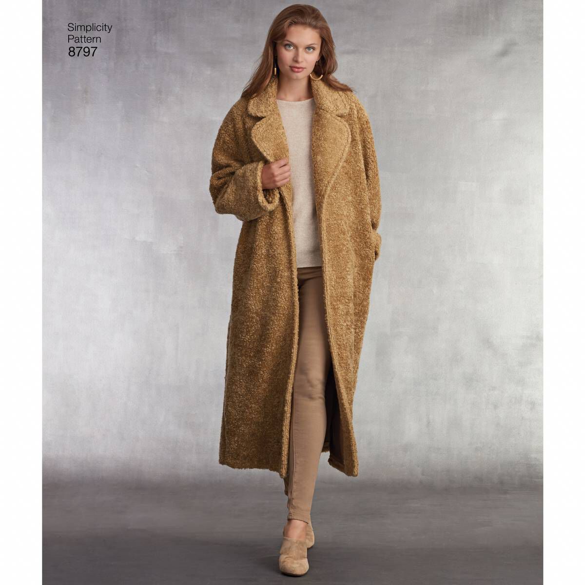 Simplicity Women’s Coat Sewing Pattern 8797 (XS-XL) | Hobbycraft