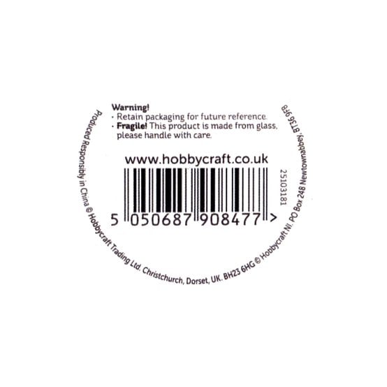 Create & Celebrate Glass Ribbed Votive 5cm image number 4