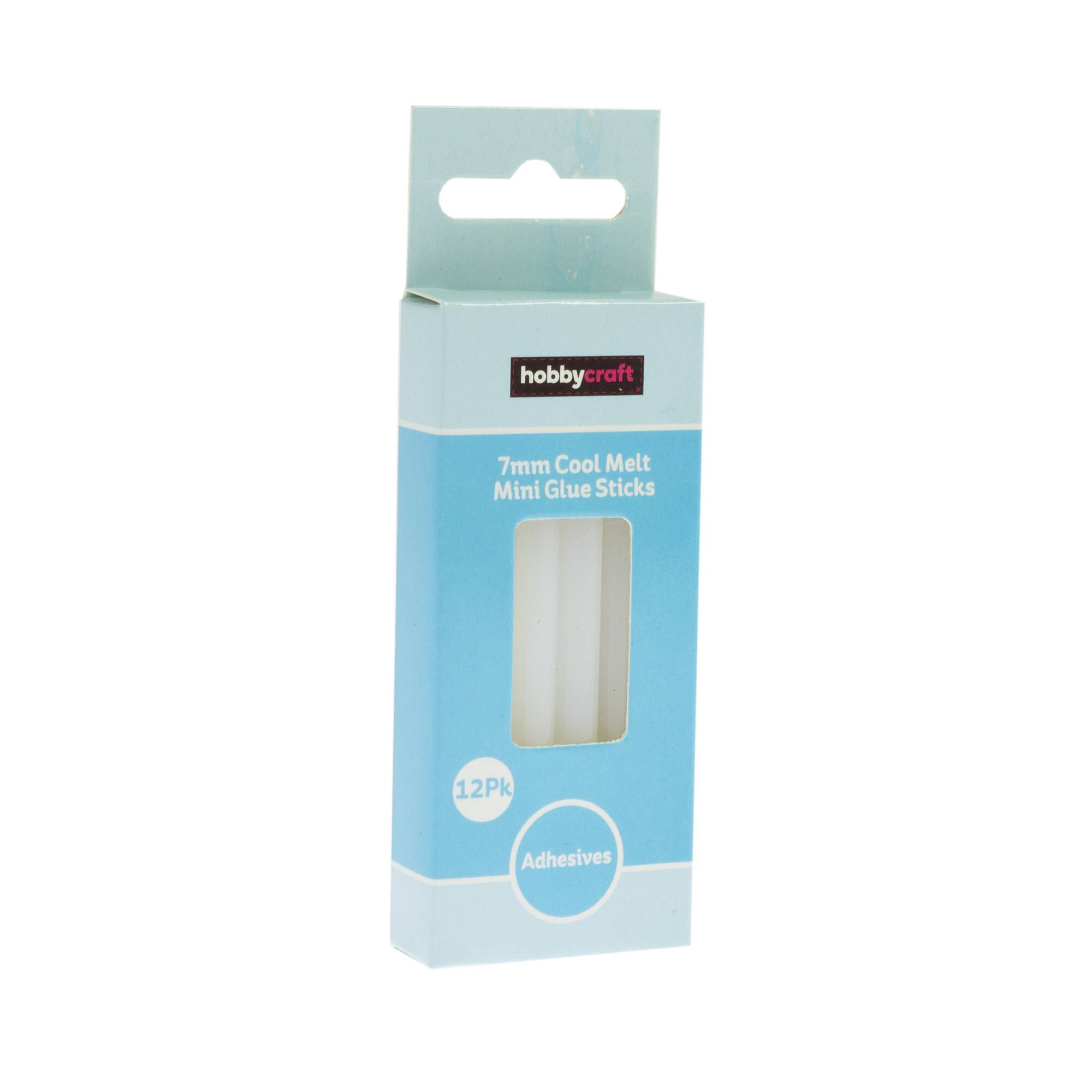 Cool Melt Glue Sticks 7mm 12 Pack Hobbycraft