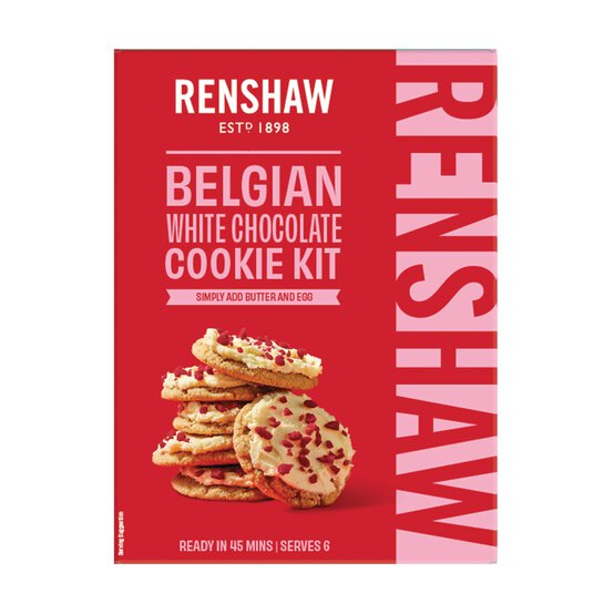 Renshaw White Chocolate and Raspberry Cookie Kit 365g image number 1