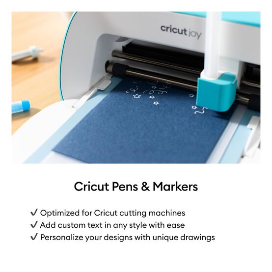 Cricut Joy Black, Gold and Silver Glitter Gel Pens 3 Pack image number 6