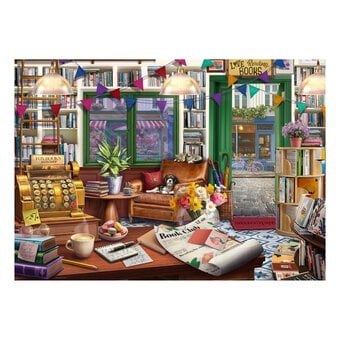 Ravensburger Cobblestone Road No.3 Bookshop Jigsaw Puzzle 1000 Pieces