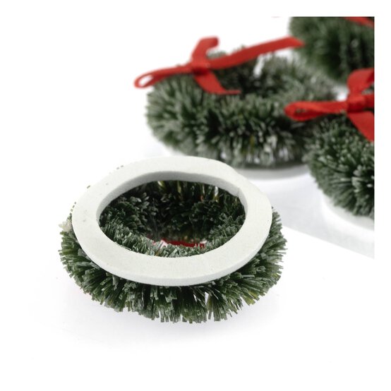 Green Wreath 3D Stickers 6 Pack image number 4