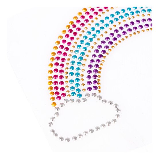 Rainbow Iron-On Gems image number 3