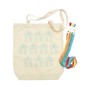 Beach Hut Embroidery Tote Kit image number 3