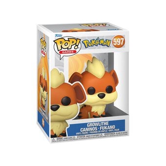 Funko POP Animation: Pok&eacute;mon Growlithe Figure