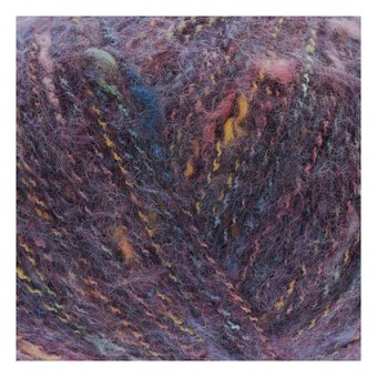 Rico Fashion Purple Cotton Alpaca Fun Neps 50g