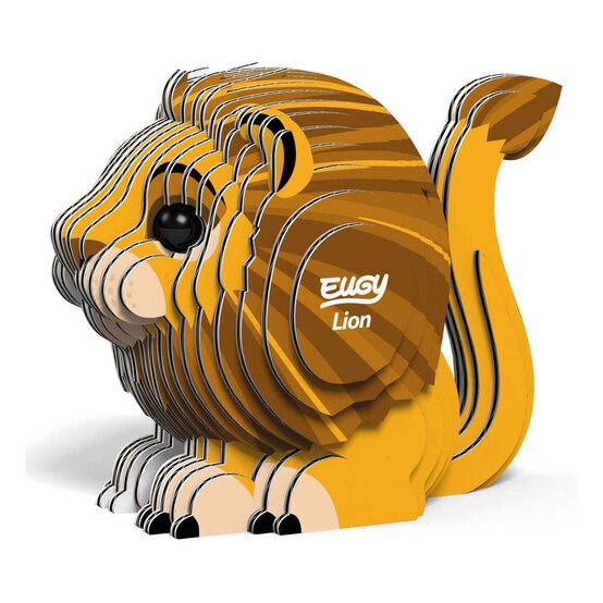 Eugy 3D Lion Model image number 1