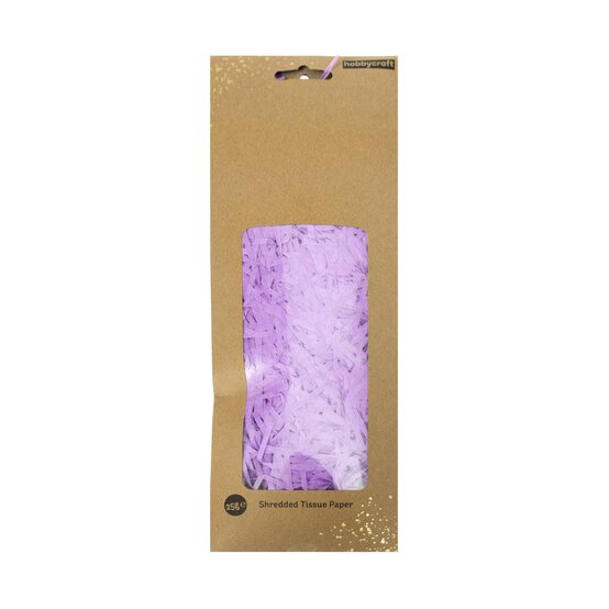 Lavender Shredded Tissue Paper 25g image number 2