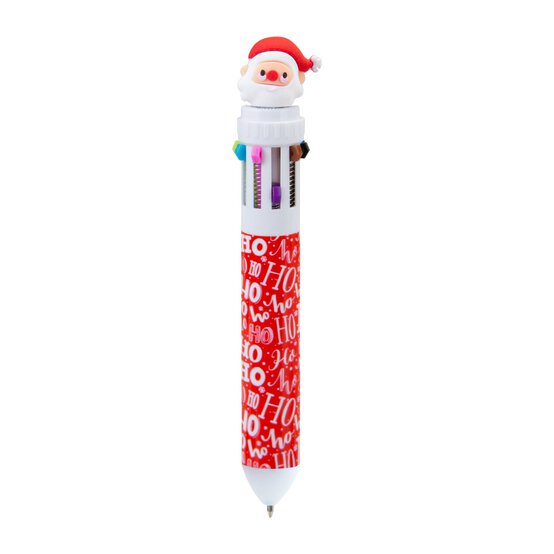 Assorted Christmas 10-Colour Pen image number 3