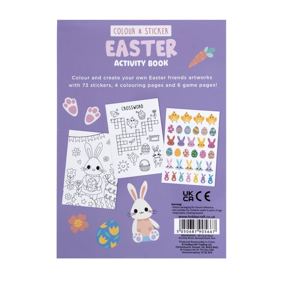 Colour and Sticker Easter Activity Book image number 7