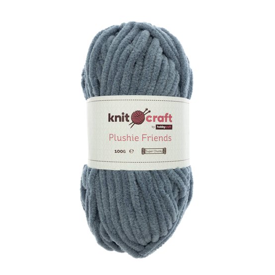 Knitcraft Denim Blue Plushie Friends Yarn 100g image number 1