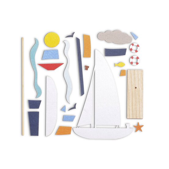 Make a Sailing Boat Craft Set image number 3