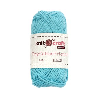 Knitcraft Robin's Egg Blue Tiny Cotton Friends Yarn 25g