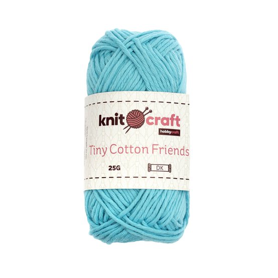 Knitcraft Robin's Egg Blue Tiny Cotton Friends Yarn 25g image number 1