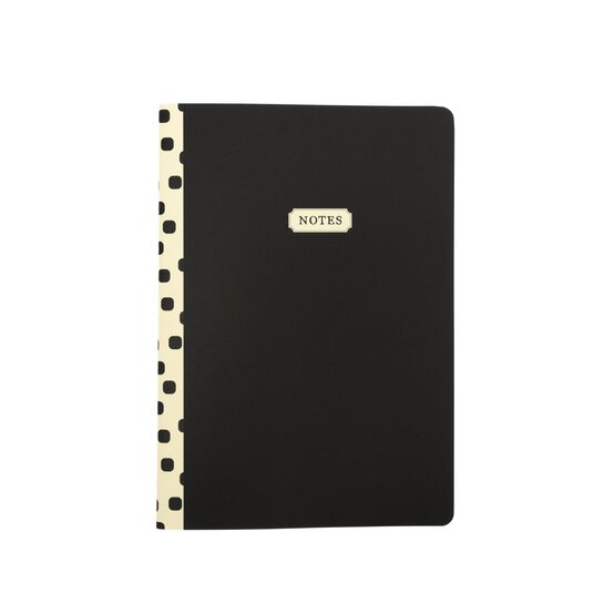 Black, White and Orange Notebook Set A5 3 Pack image number 5