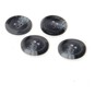 Hemline Assorted Basic Knitwear Button 4 Pack image number 1