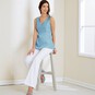New Look Women's Top Sewing Pattern N6673 image number 5