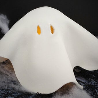 How to Make a Clay Ghost Tealight