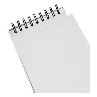 DIY White Paper Sketchbook