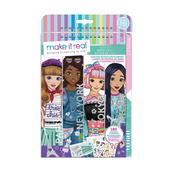 Make It Real City Style Sketchbook image number 1