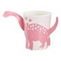 Ginger Ray Pink Pop-Out Dinosaur Paper Cups 8 Pack image number 1