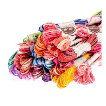 Rainbow Embroidery Floss 8m 36 Pack image number 3