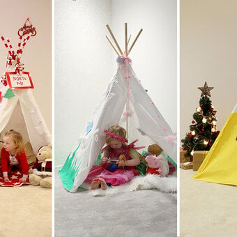 5 Festive Play Tent Designs