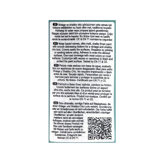 Cadence October Mist Very Chalky Home D&eacute;cor Paint 500ml image number 4