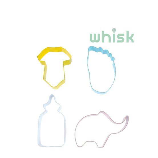 Whisk Baby Cookie Cutters 4 Pack image number 1