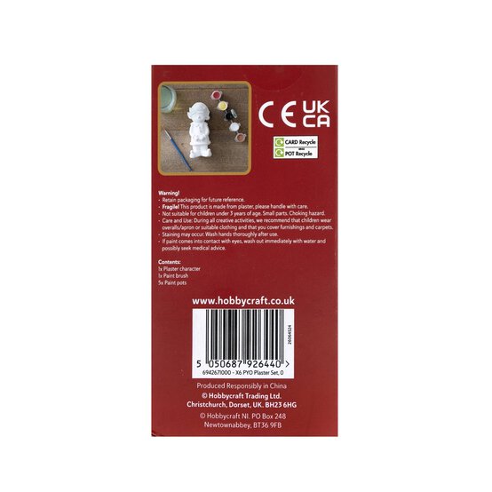 Paint Your Own Plaster Elf Decoration Kit image number 4