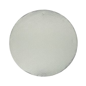 Silver Round Double Thick Card Cake Board 12 Inches