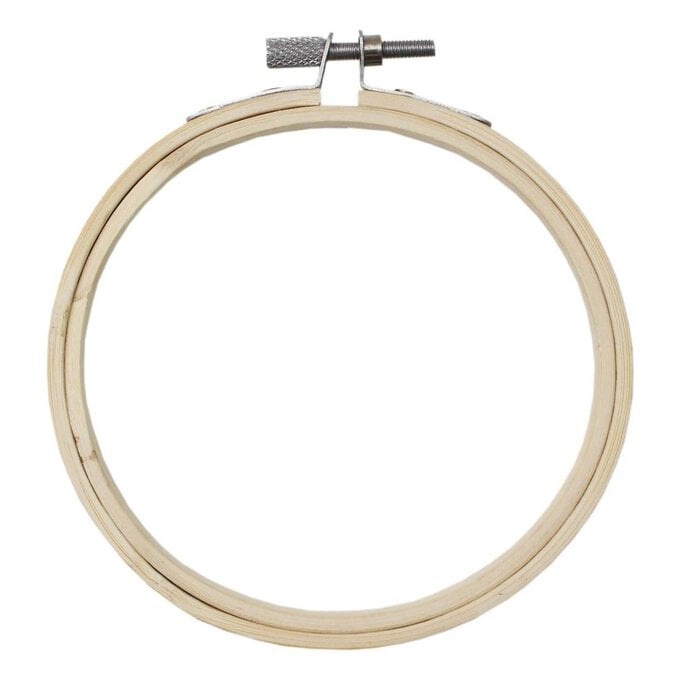 Bamboo Embroidery Hoop 4 Inches image number 1