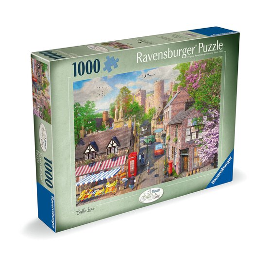 Ravensburger Castle Lane Jigsaw Puzzle 1000 Pieces image number 1