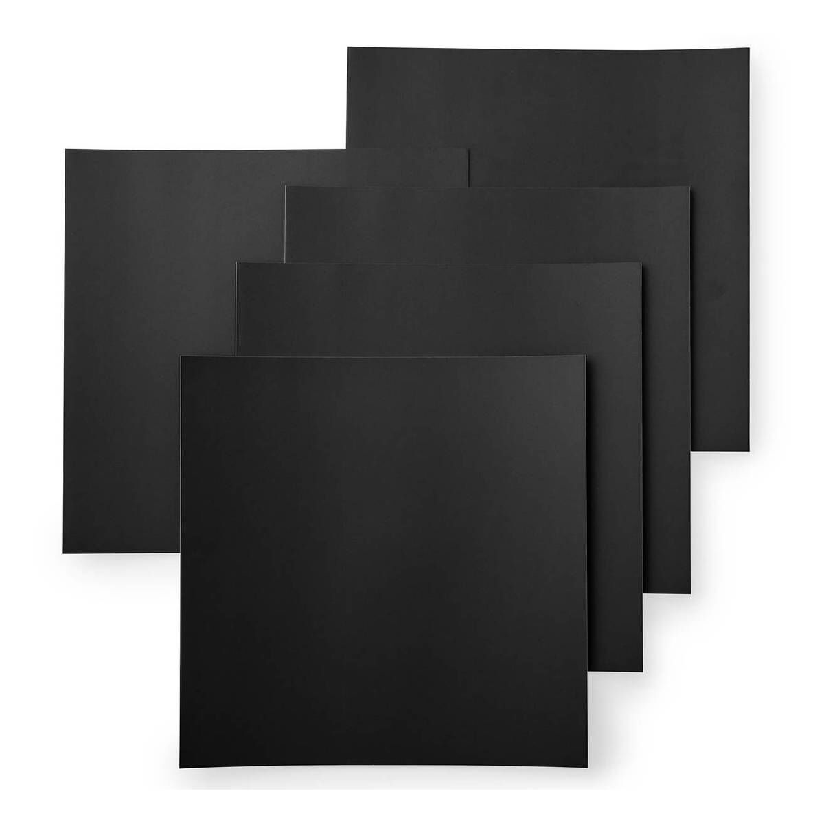 Cricut Black Smart Paper Sticker Cardstock 10 Pack Hobbycraft