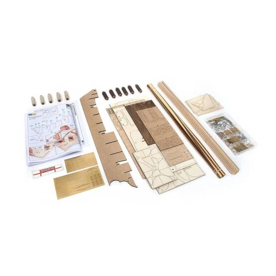 OcCre HMS Endurance Wooden Ship Model Kit 1:70 image number 6