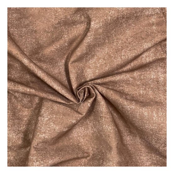 Light Brown Cotton Textured Blender Fabric by the Metre image number 1