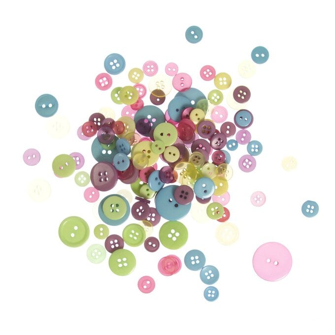 Pastel Buttons Pack 50g image number 1