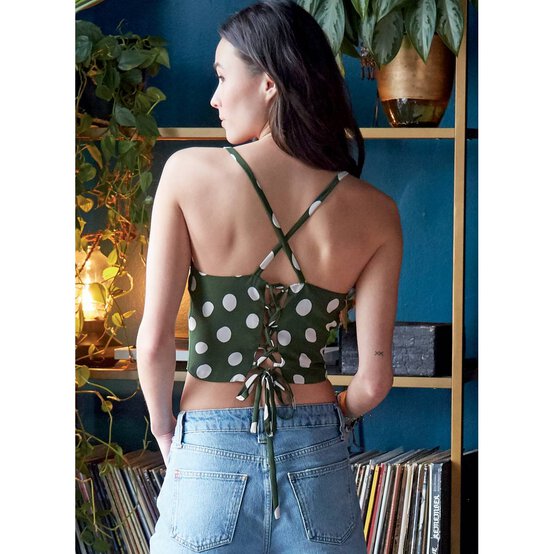 McCall&rsquo;s Lyra Top Sewing Pattern M8114 (6-14) image number 7